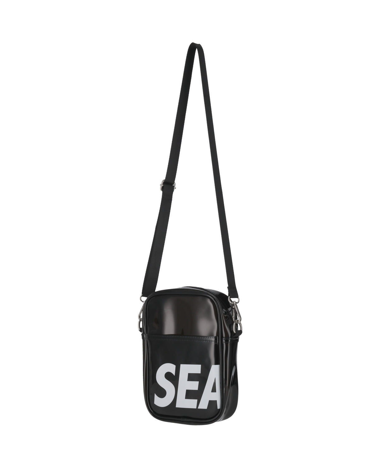 CLEAR LOGO SHOULDER BAG