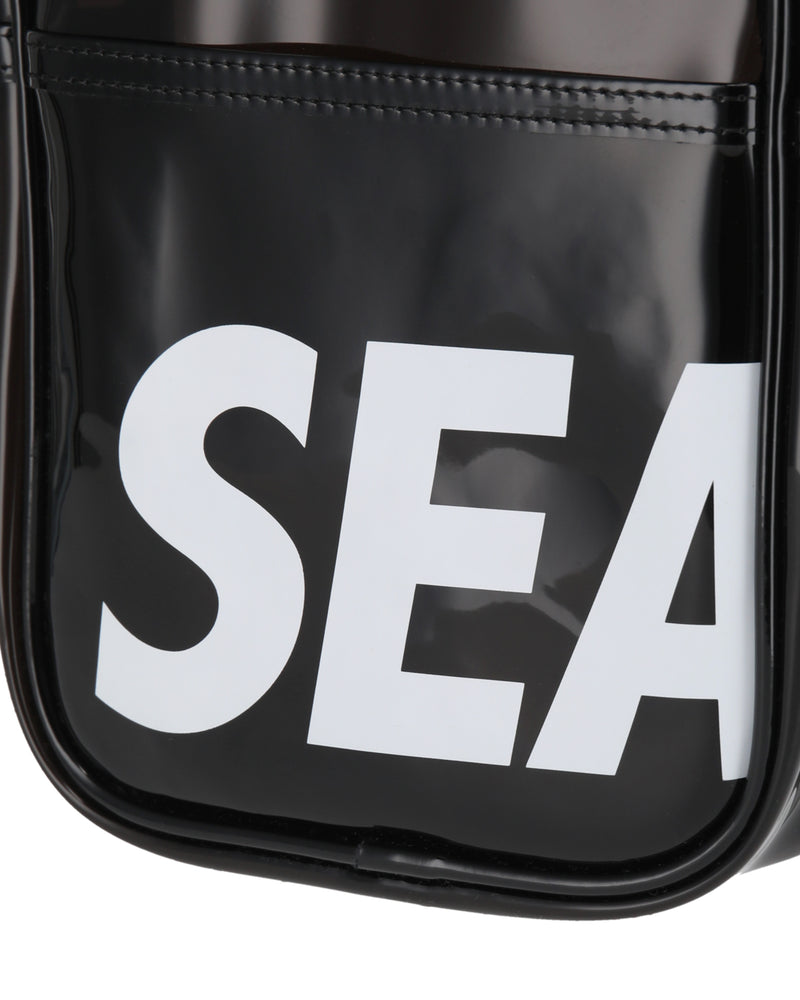 CLEAR LOGO SHOULDER BAG