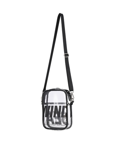 CLEAR LOGO SHOULDER BAG