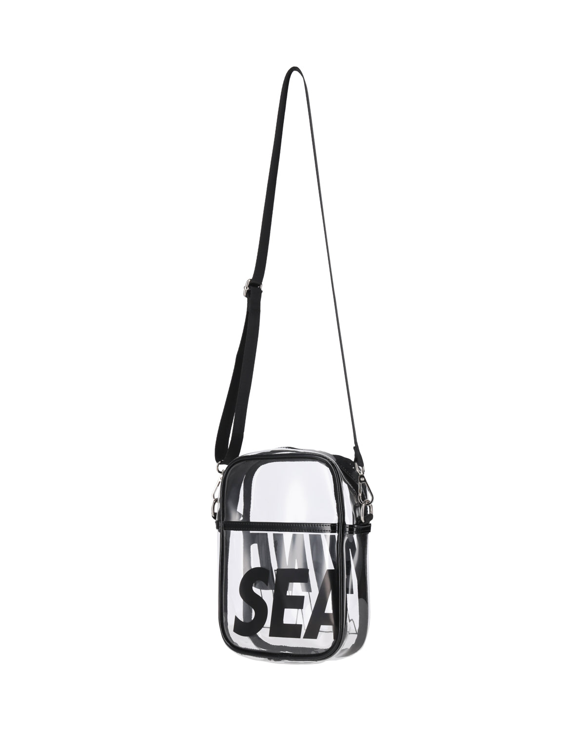 CLEAR LOGO SHOULDER BAG