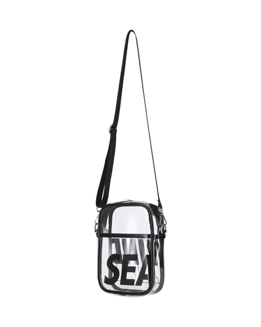 CLEAR LOGO SHOULDER BAG