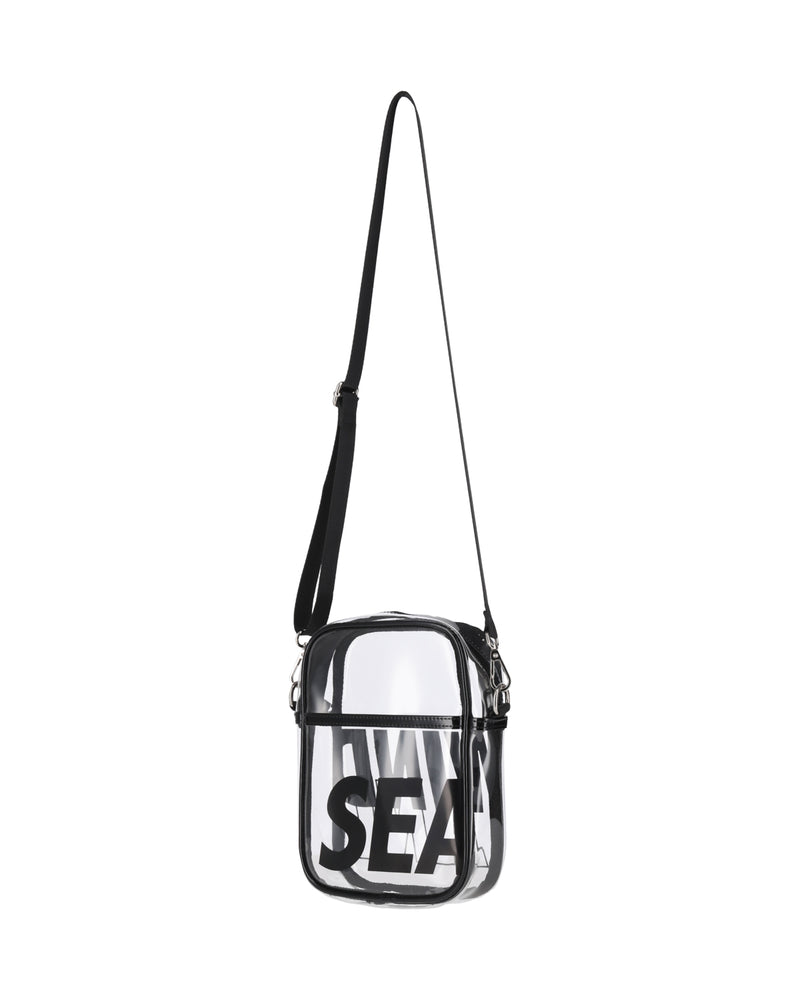 CLEAR LOGO SHOULDER BAG