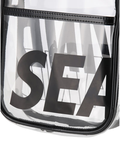 CLEAR LOGO SHOULDER BAG