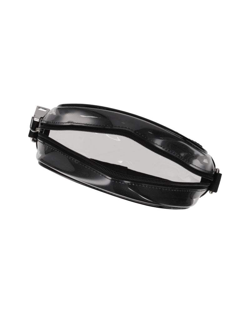CLEAR LOGO SHOULDER BAG