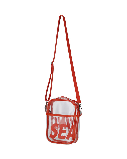 CLEAR LOGO SHOULDER BAG