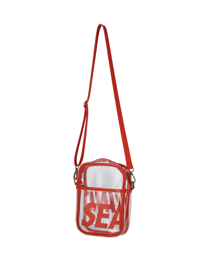 CLEAR LOGO SHOULDER BAG