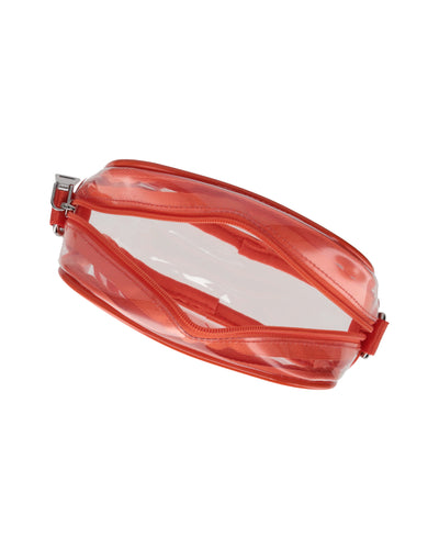 CLEAR LOGO SHOULDER BAG