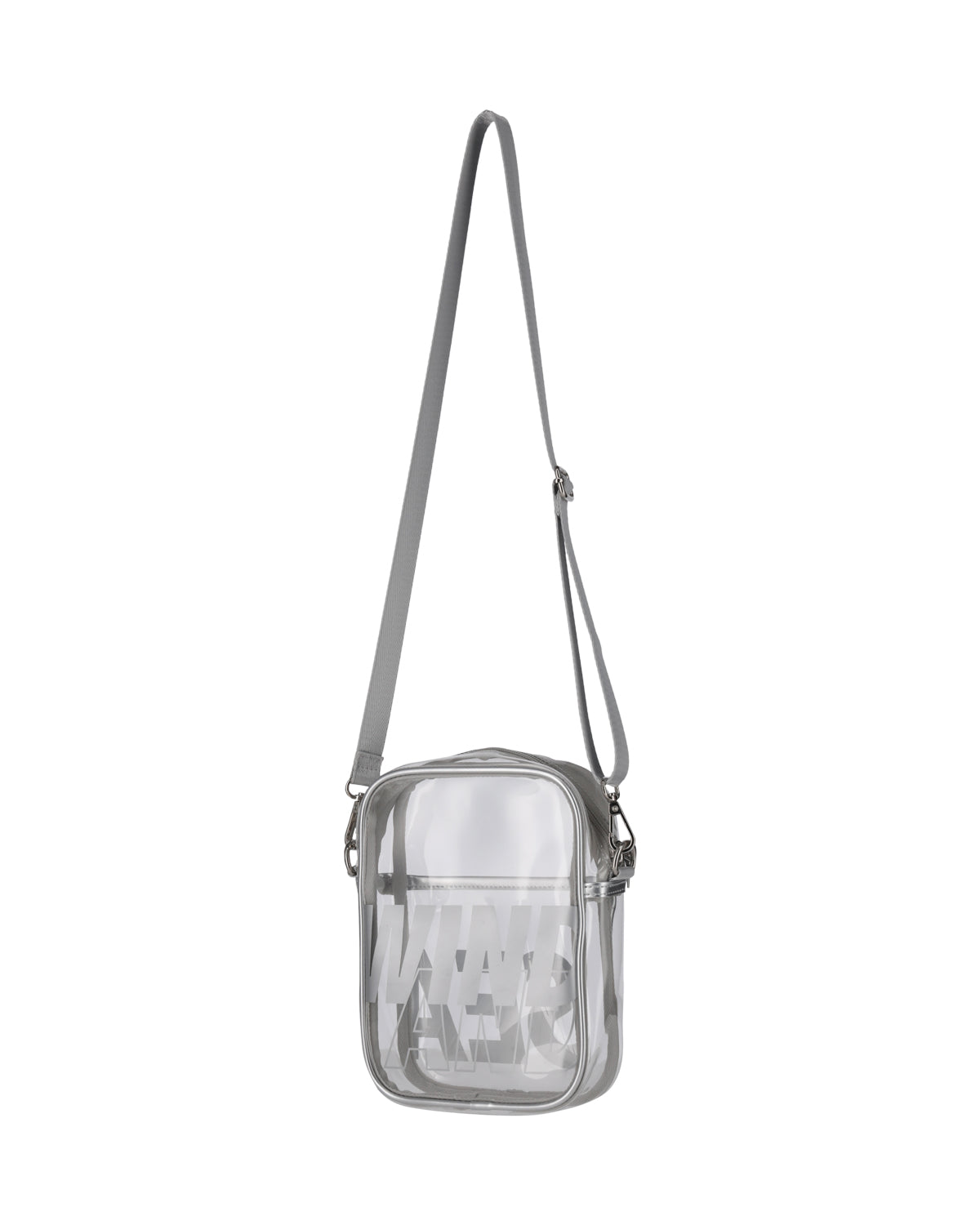 CLEAR LOGO SHOULDER BAG