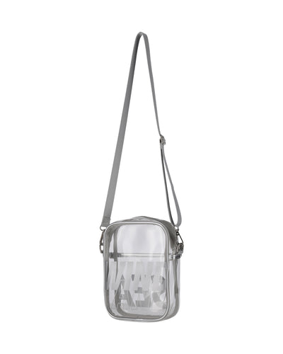 CLEAR LOGO SHOULDER BAG