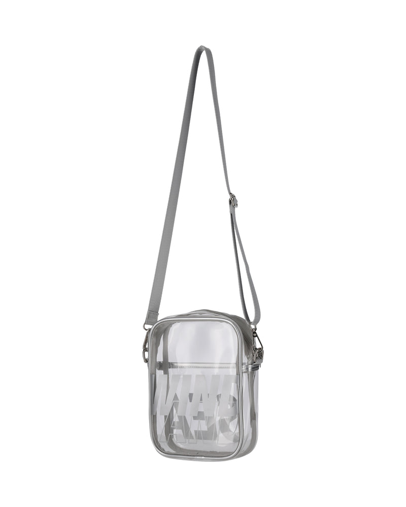CLEAR LOGO SHOULDER BAG