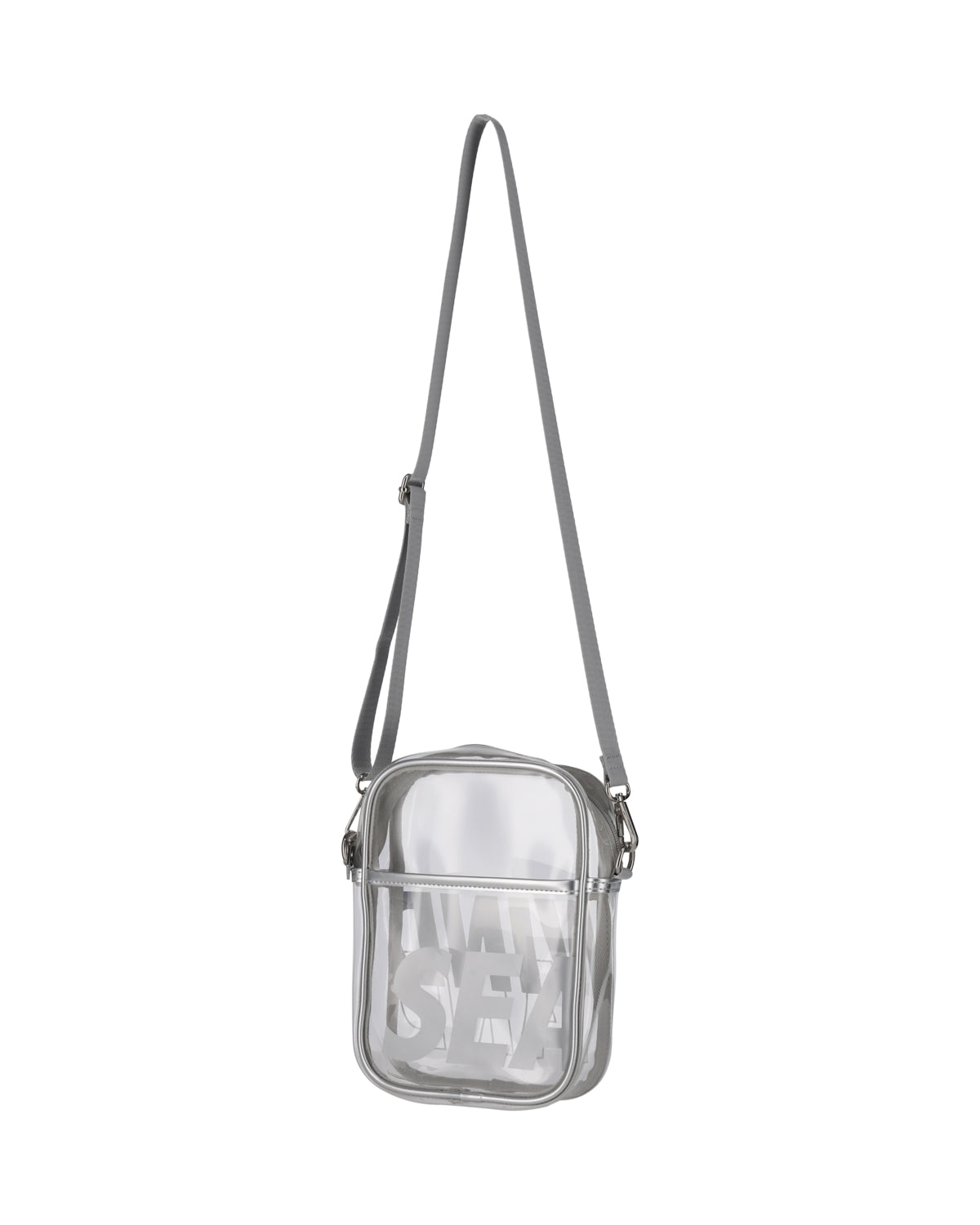 CLEAR LOGO SHOULDER BAG