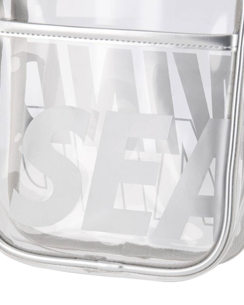 CLEAR LOGO SHOULDER BAG