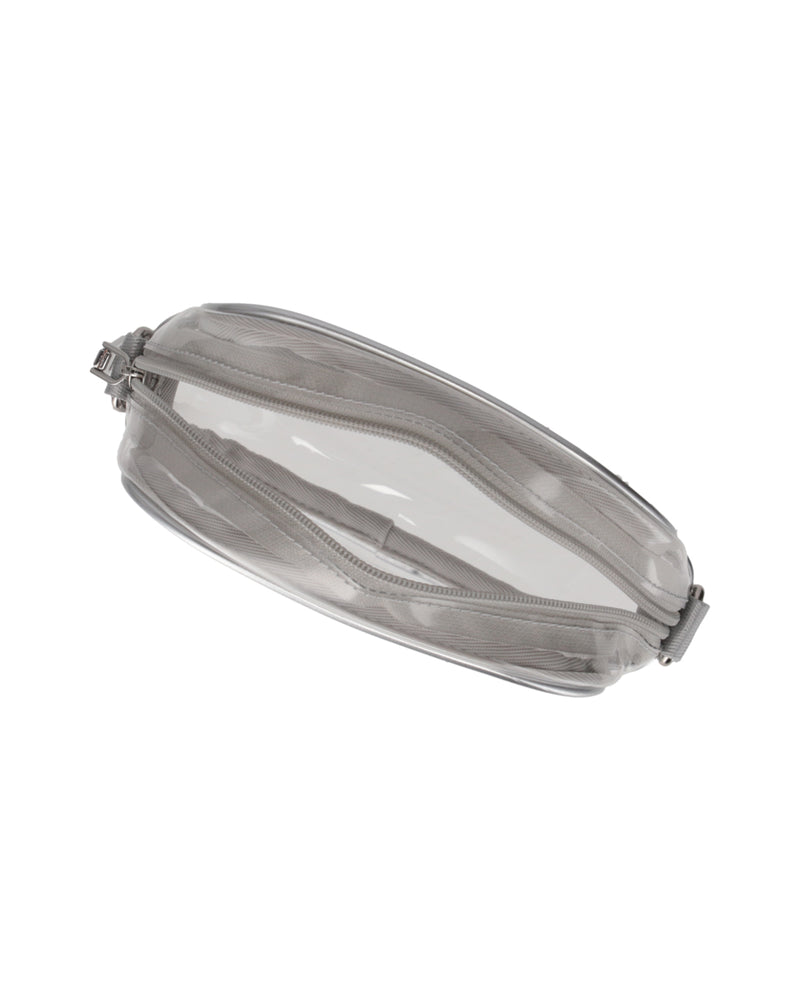 CLEAR LOGO SHOULDER BAG