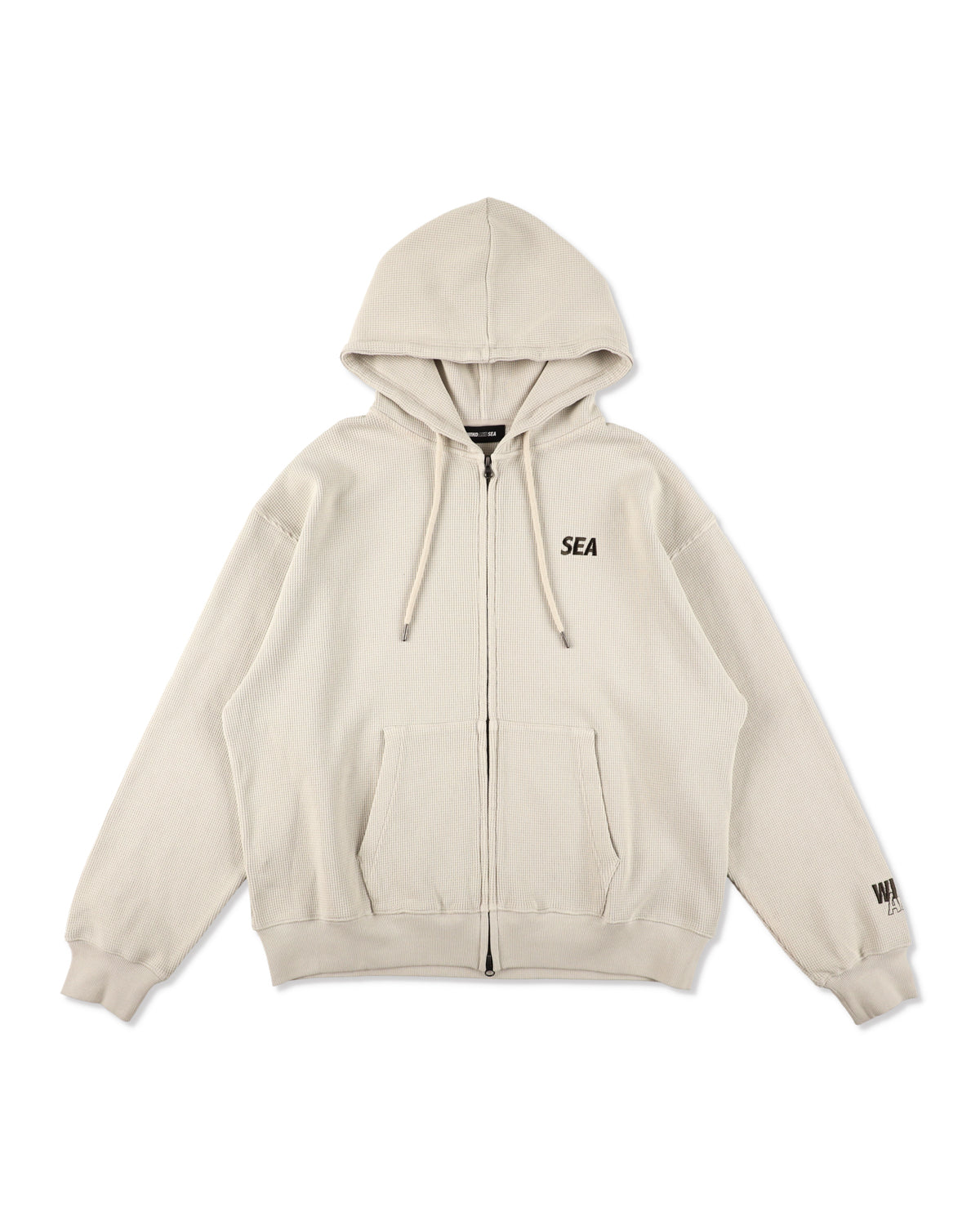 HEAVY WAFFLE ZIP SWEATSHIRT – WIND AND SEA