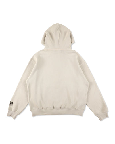 HEAVY WAFFLE ZIP SWEATSHIRT