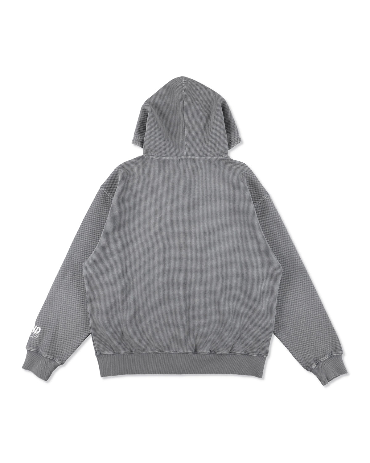 HEAVY WAFFLE ZIP SWEATSHIRT