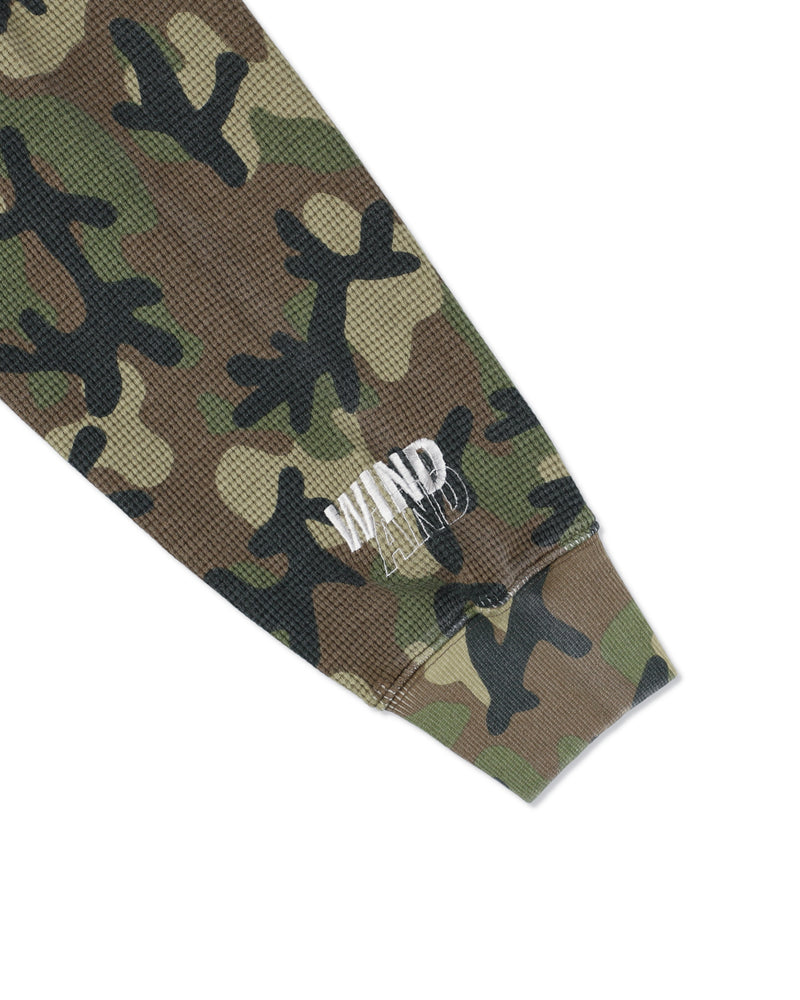 HEAVY WAFFLE L/S TEE