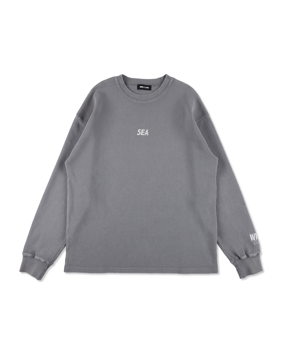 HEAVY WAFFLE L/S TEE – WIND AND SEA