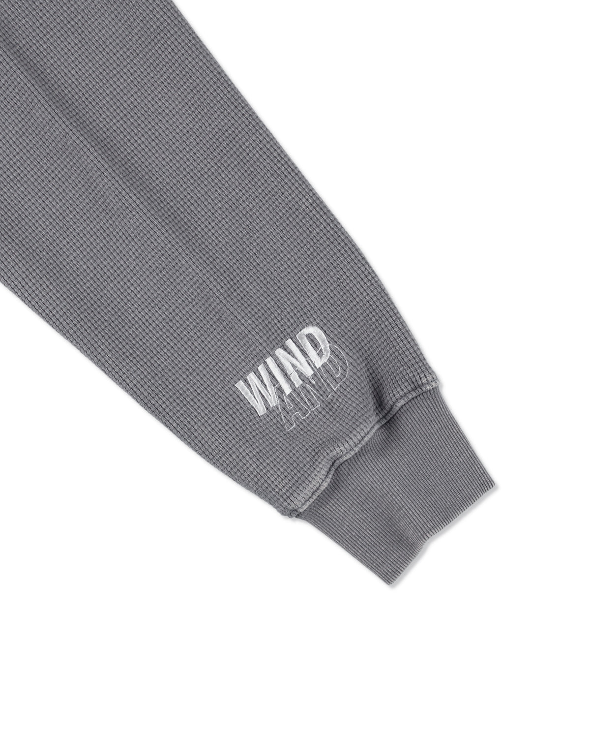 WIND AND SEA⭐︎ ロンT M GRAY グレー HEAVY WAFFLE L/S TEE – WIND AND SEA