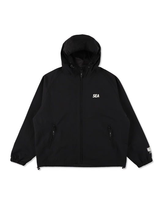 NYLON SHELL HOODIE