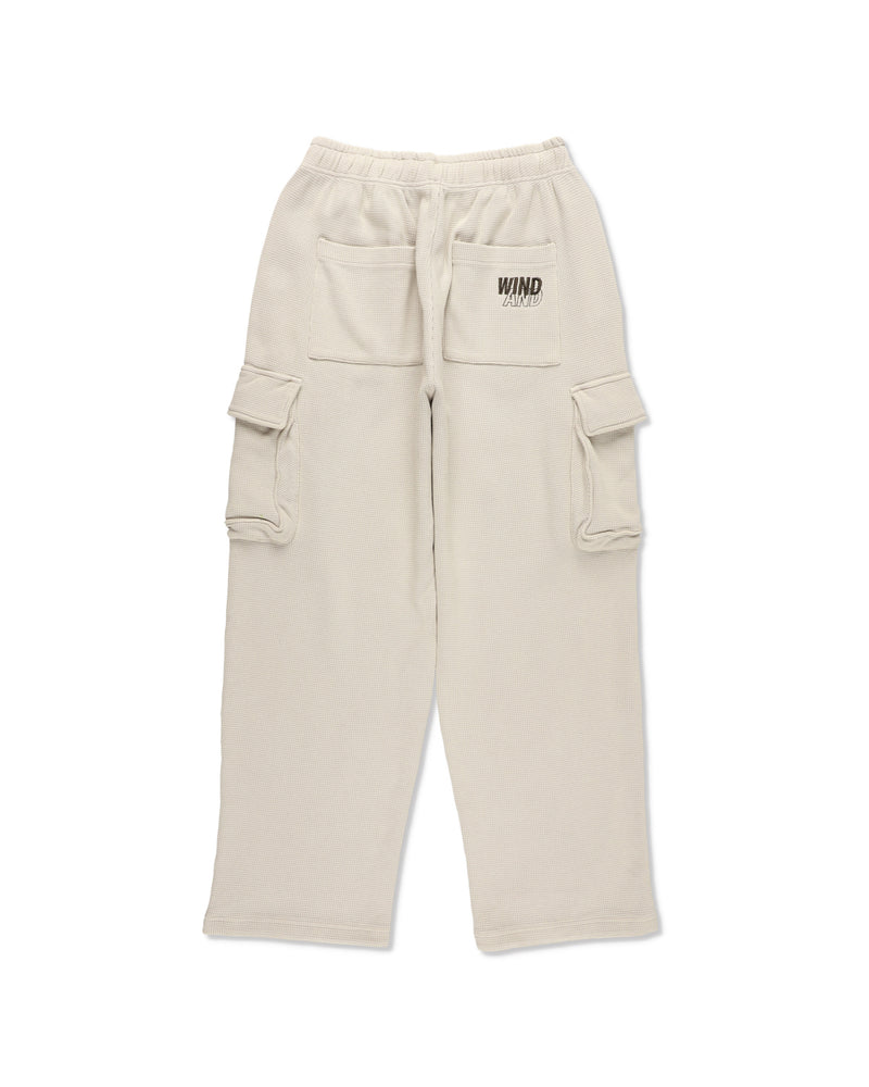 HEAVY WAFFLE CARGO PANTS