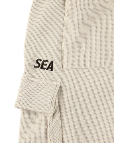 HEAVY WAFFLE CARGO PANTS