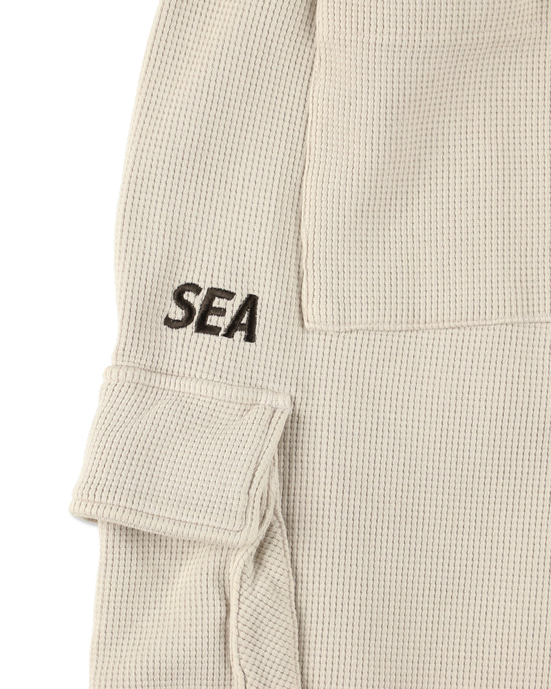 HEAVY WAFFLE CARGO PANTS