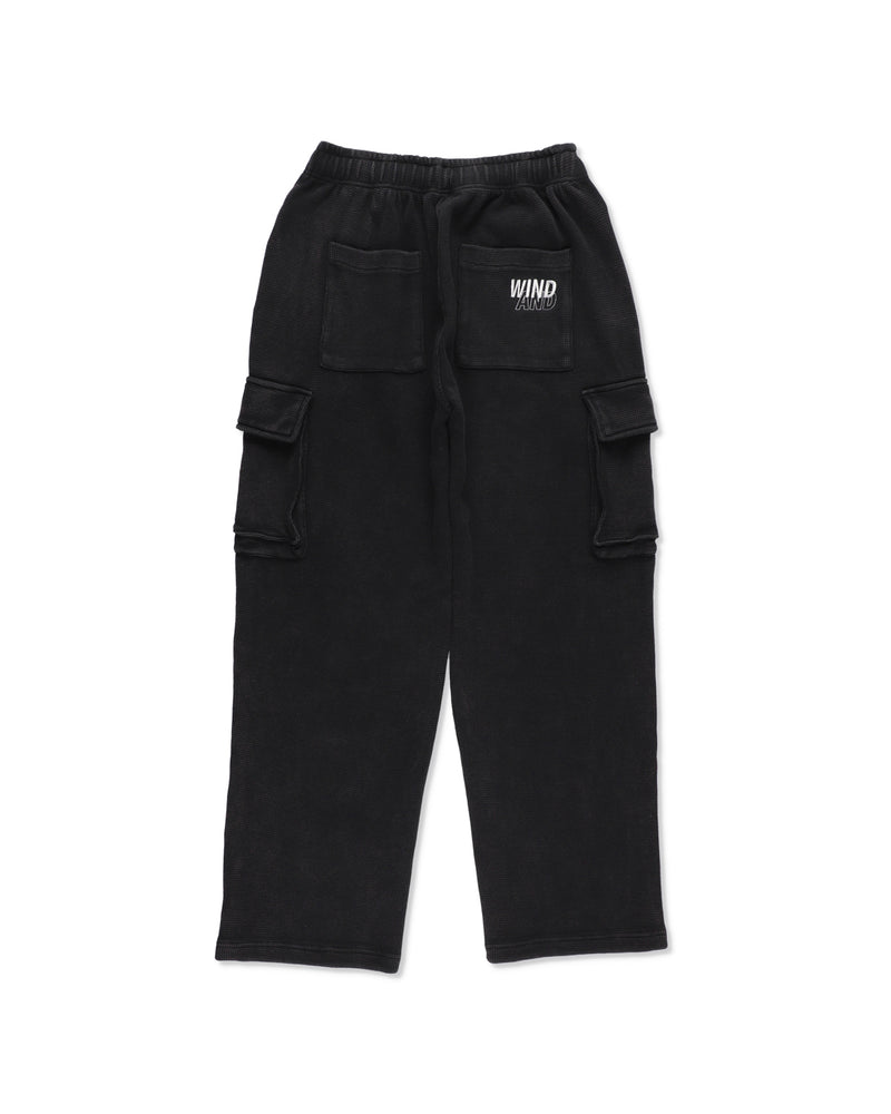 HEAVY WAFFLE CARGO PANTS