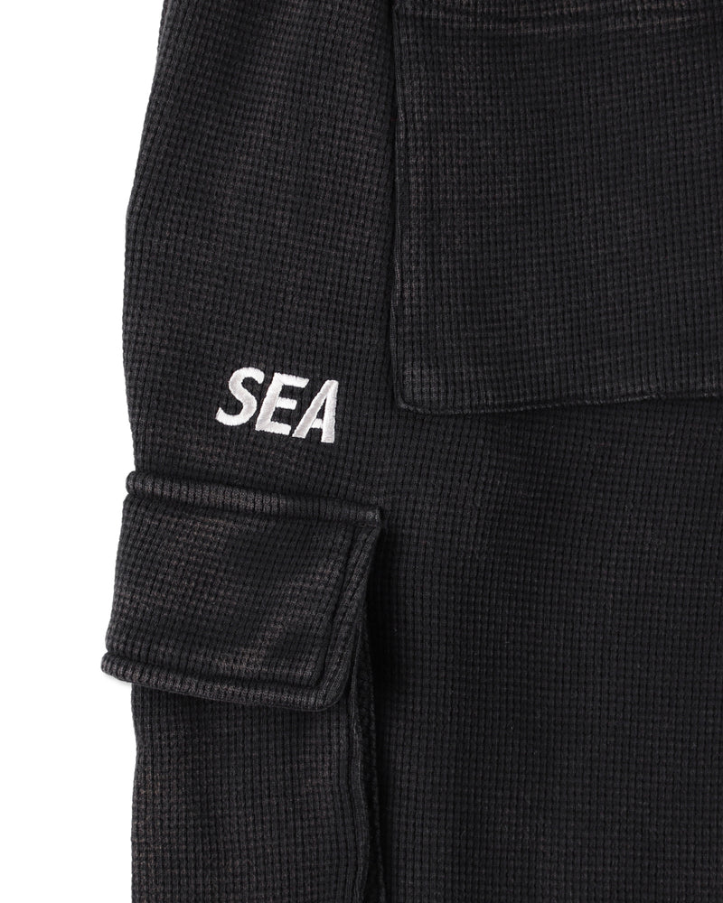 HEAVY WAFFLE CARGO PANTS