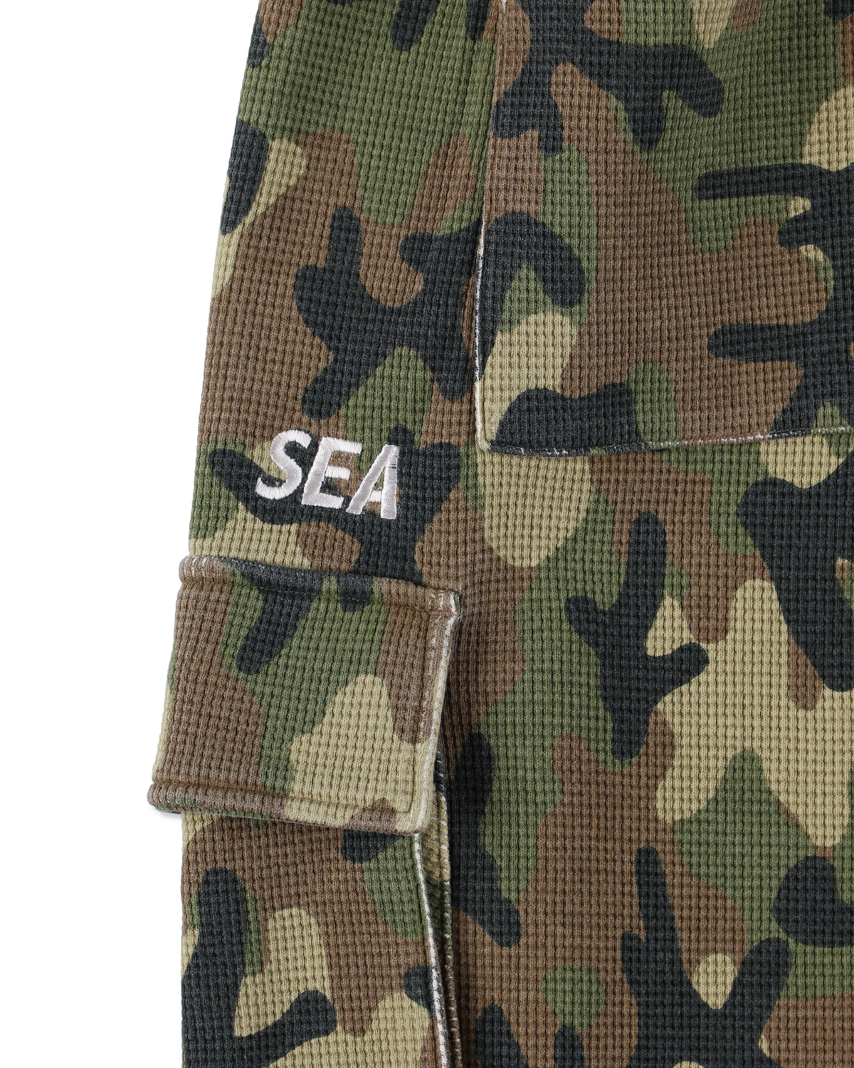 HEAVY WAFFLE CARGO PANTS