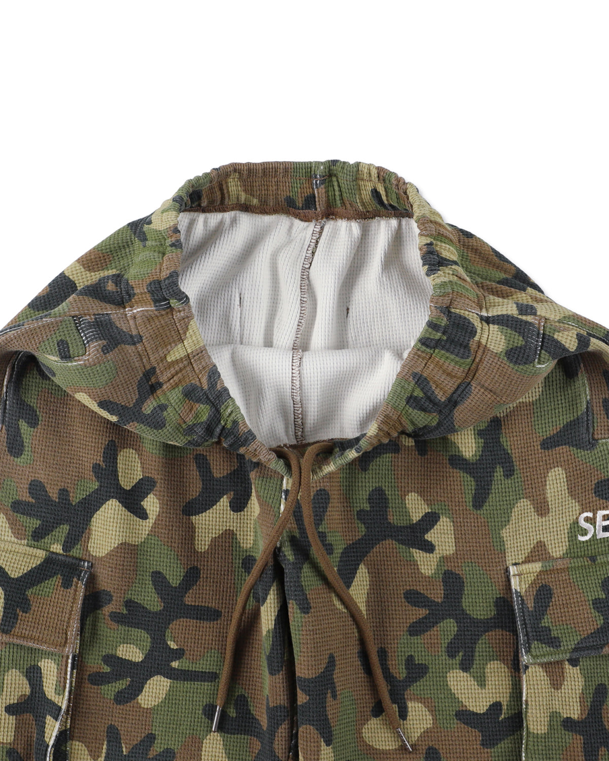 HEAVY WAFFLE CARGO PANTS