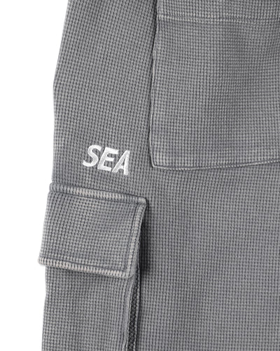 HEAVY WAFFLE CARGO PANTS