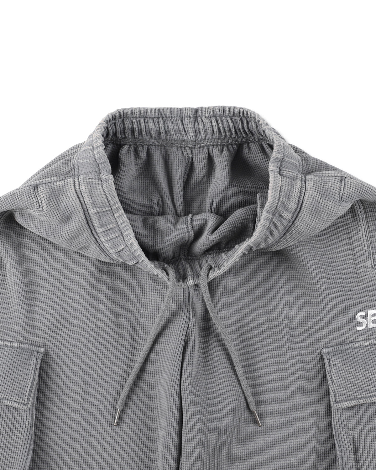 HEAVY WAFFLE CARGO PANTS