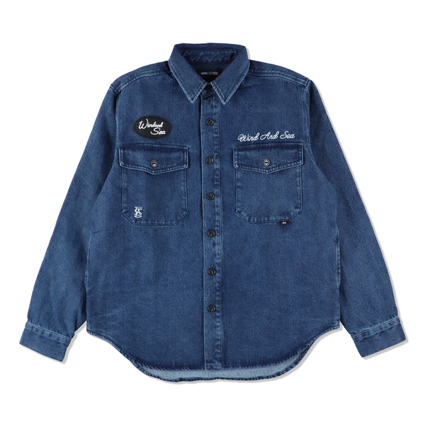 WIND AND SEA  SDCL (HS) DENIM SHIRT /