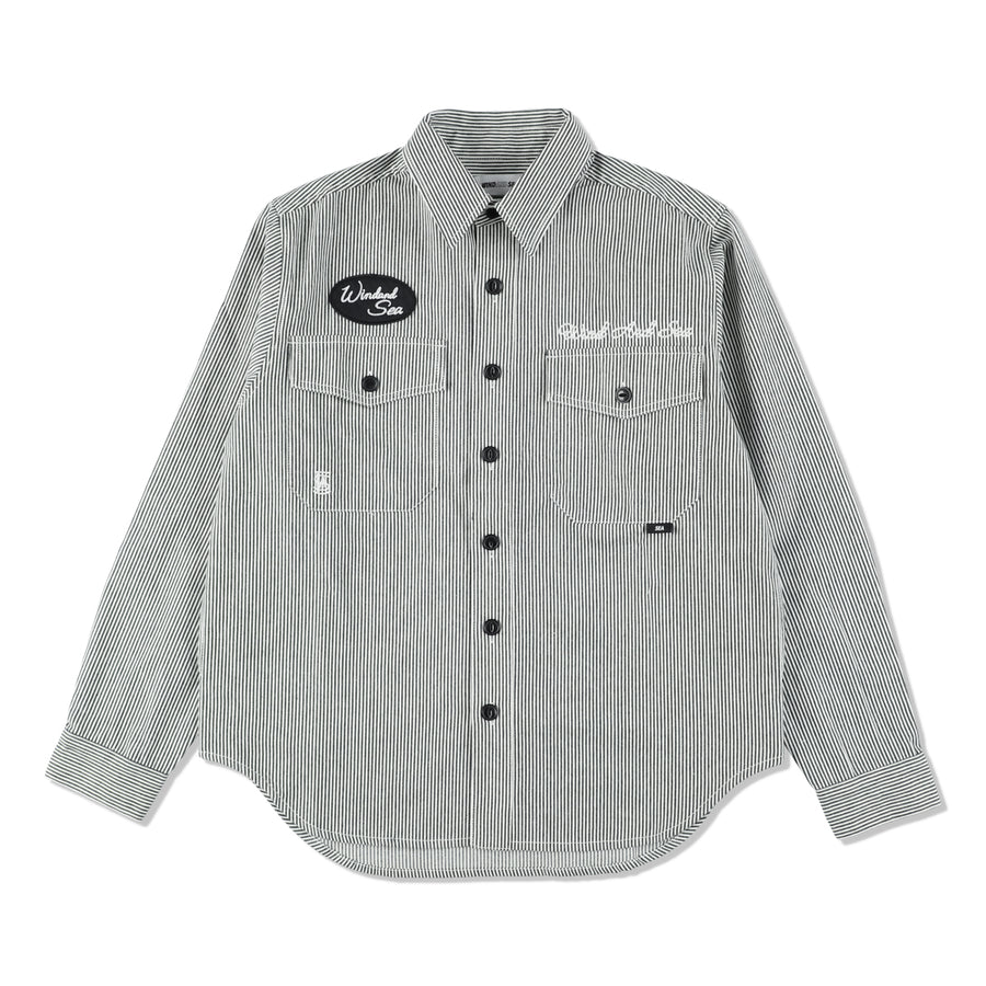 SDCL (WDS) WORKER SHIRT / HICKORY_STRIPE