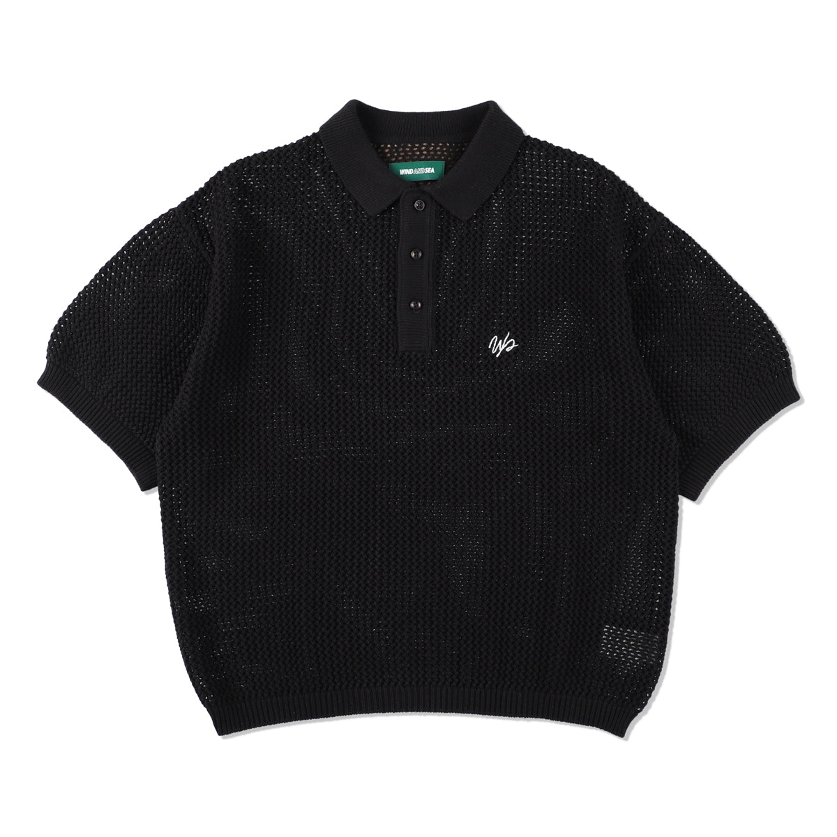 MESH KNIT POLO