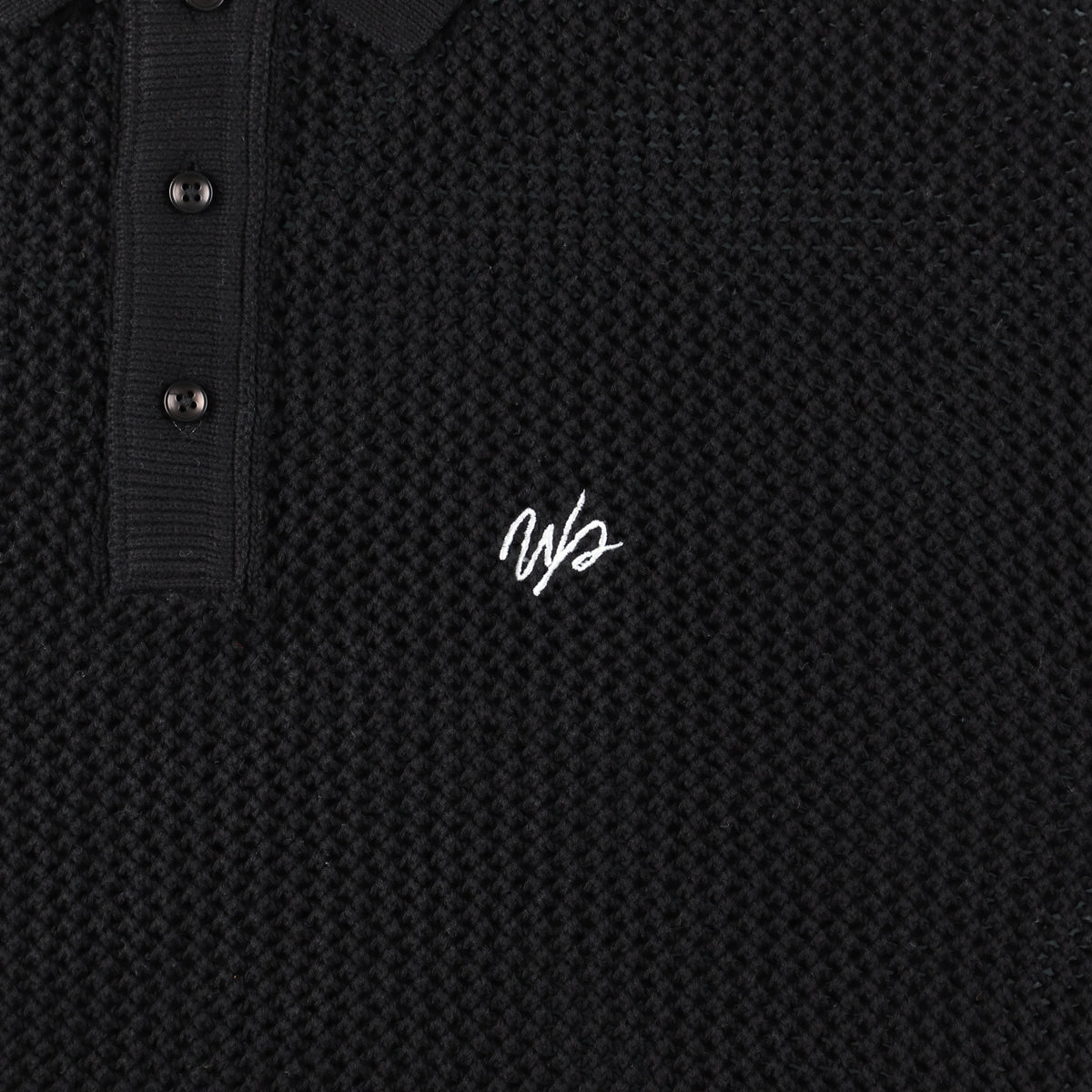 MESH KNIT POLO