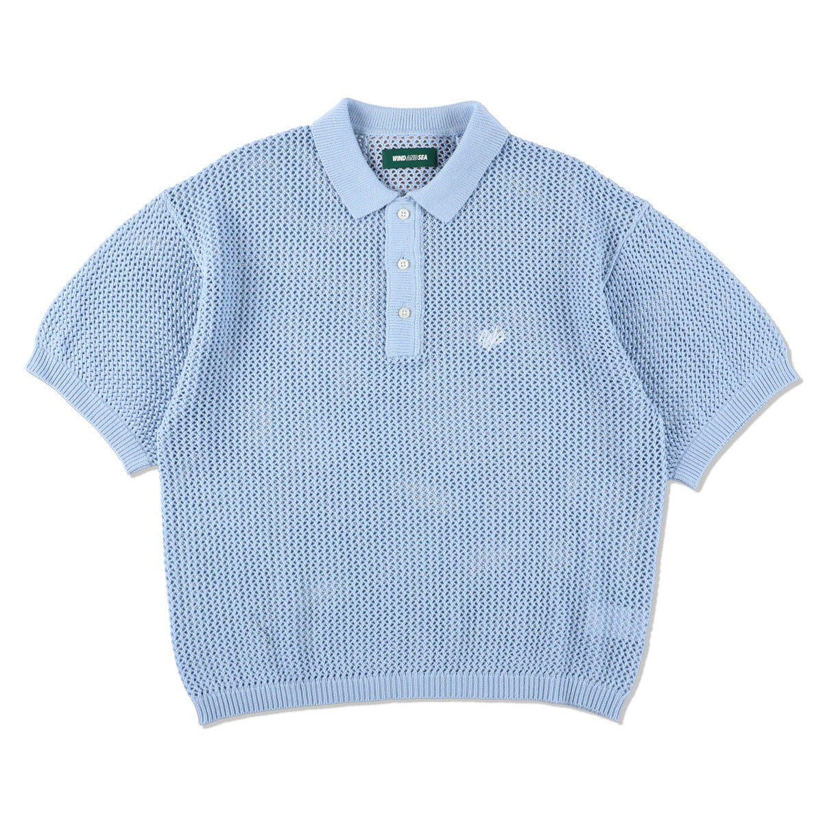 MESH KNIT POLO