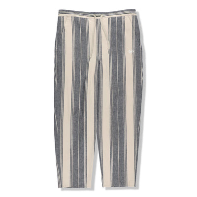 STRIPE LINEN EASY PANT