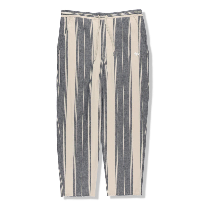 STRIPE LINEN EASY PANT