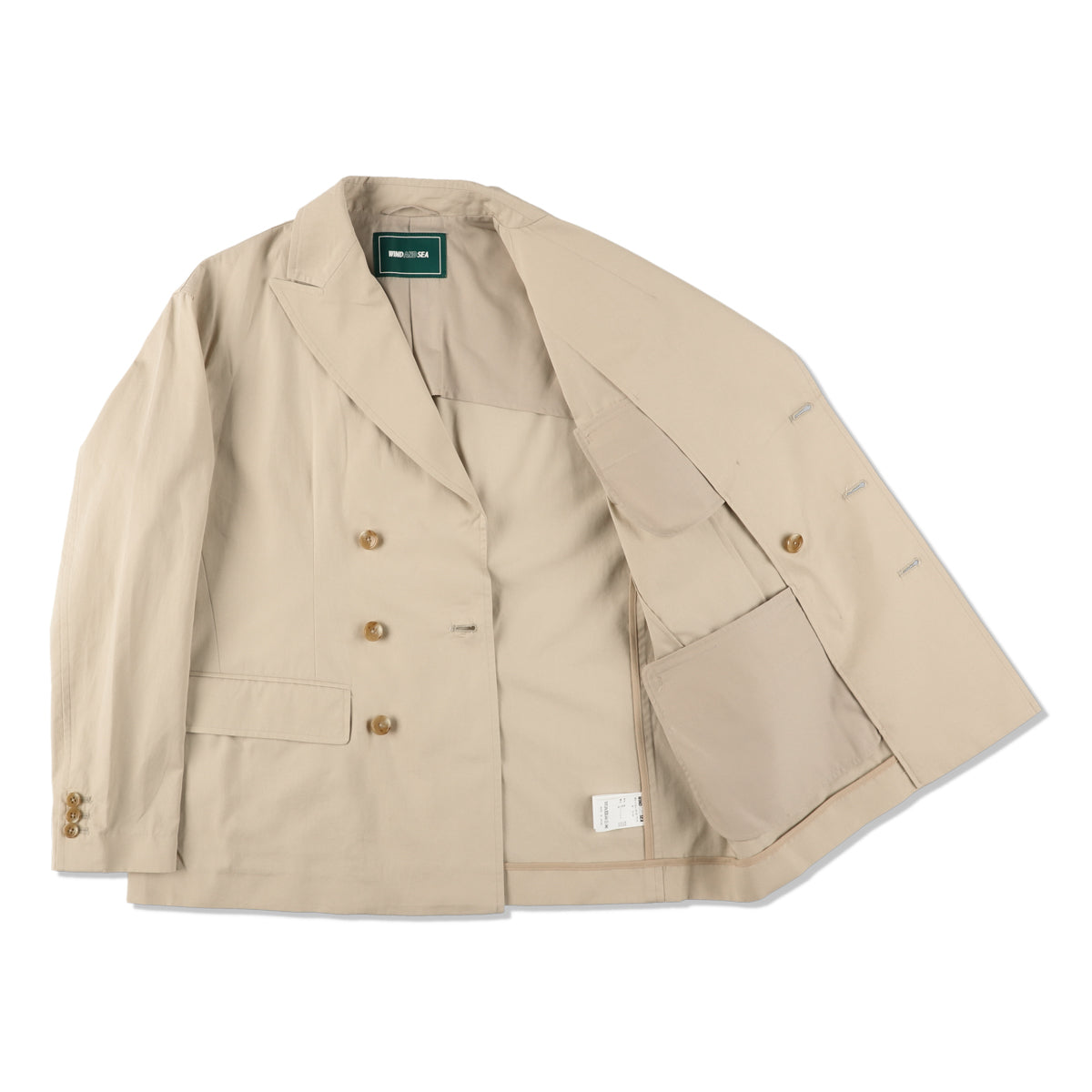 LINEN DOUBLE JACKET