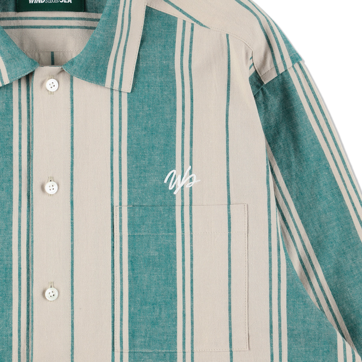 STRIPE LINEN SHIRT