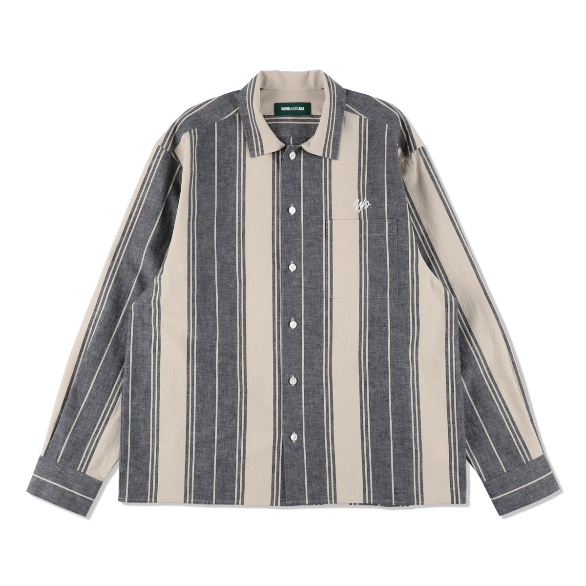 STRIPE LINEN SHIRT