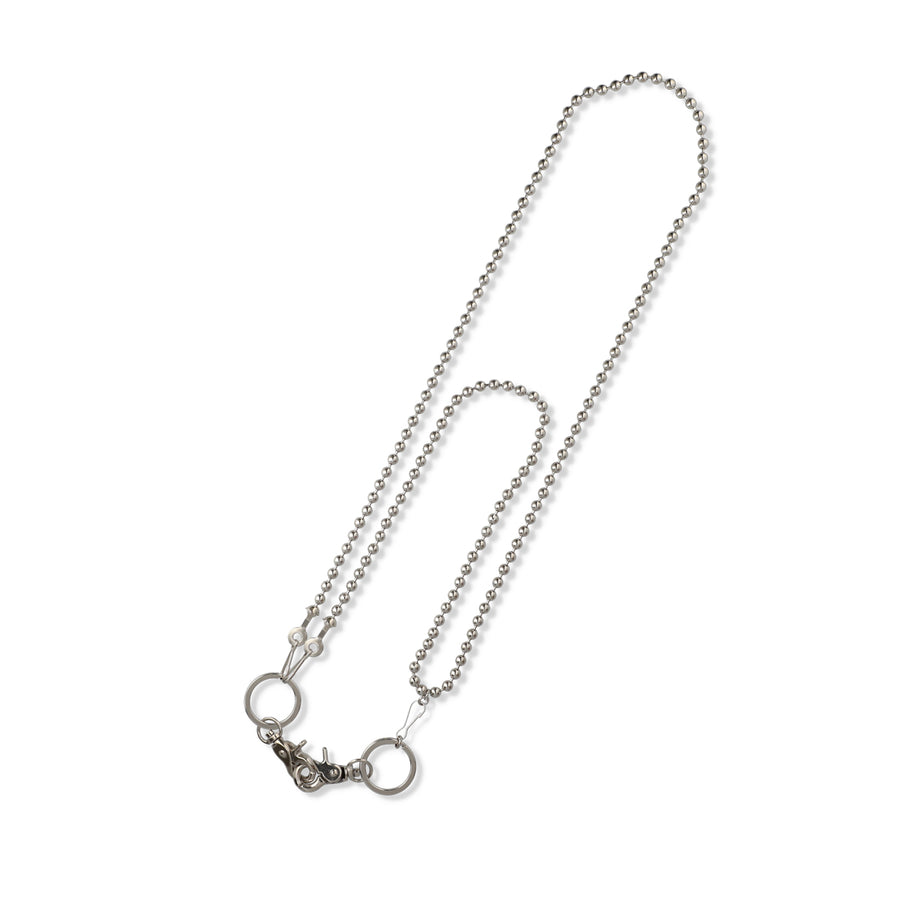 WALLET BALL CHAIN / SILVER