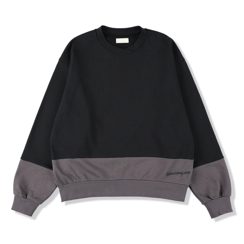 COMBI CREWNECK SWEATSHIRT