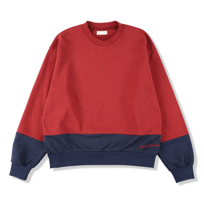 COMBI CREWNECK SWEATSHIRT