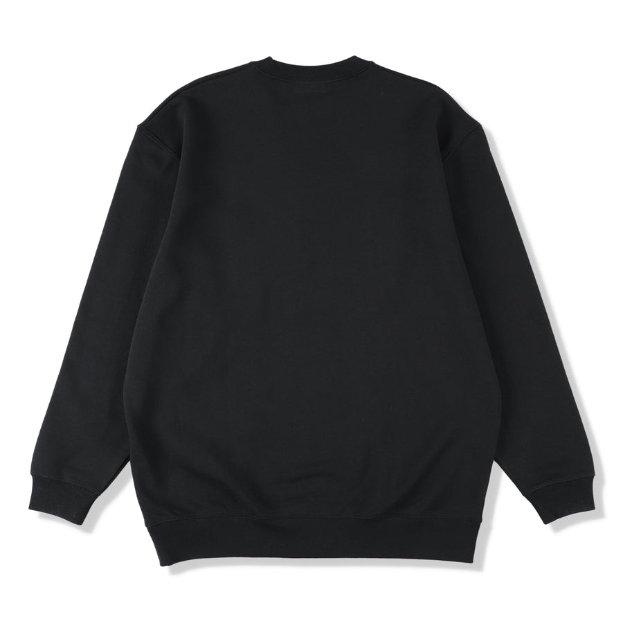 CREWNECK SWEATSHIRT / BLACK