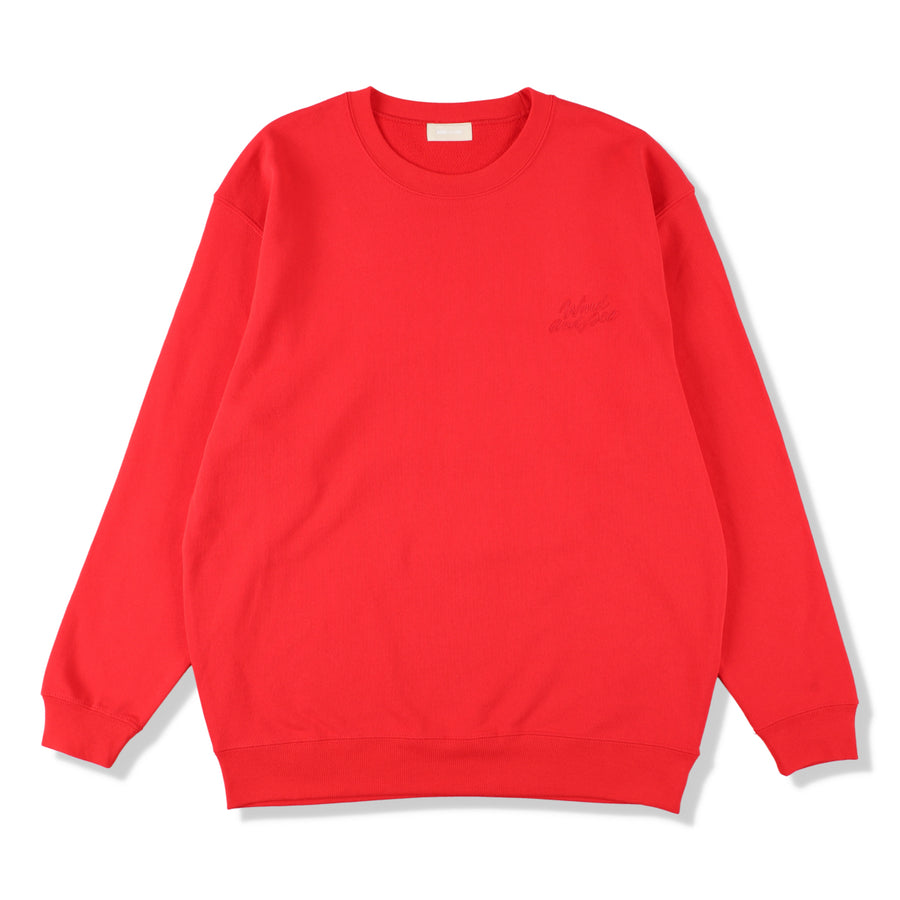 CREWNECK SWEATSHIRT / RED