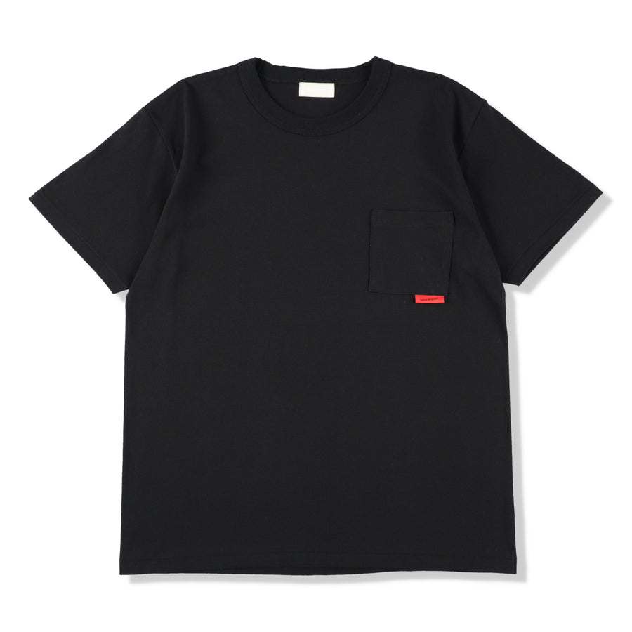 GRAPHIC POCKET TEE / BLACK