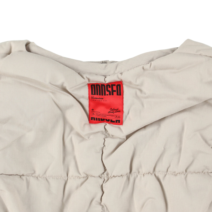 PUFFER JACKET / BEIGE